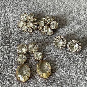 J.CREW Crystal Earrings